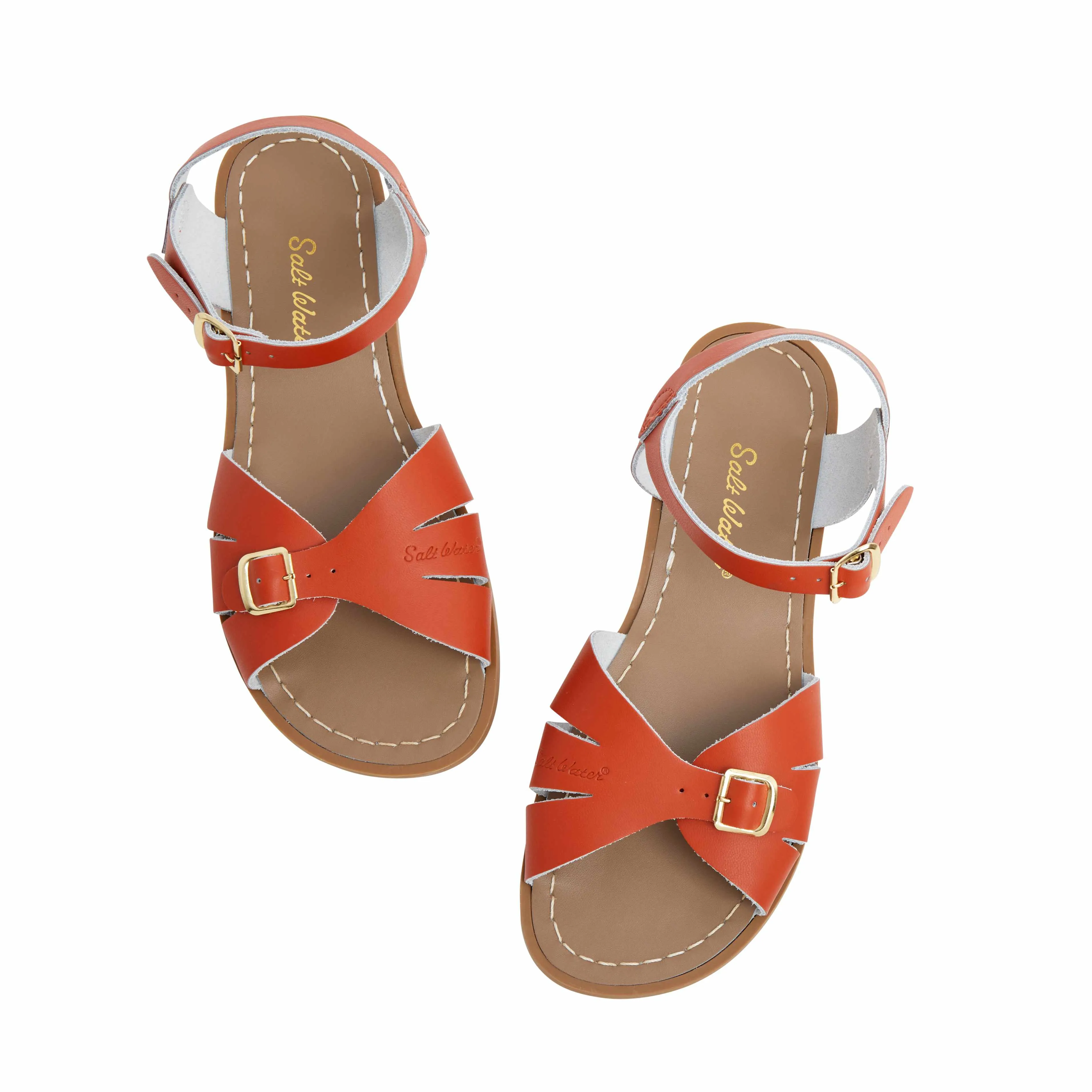 Saltwater Classic Sandals - Paprika - Adult