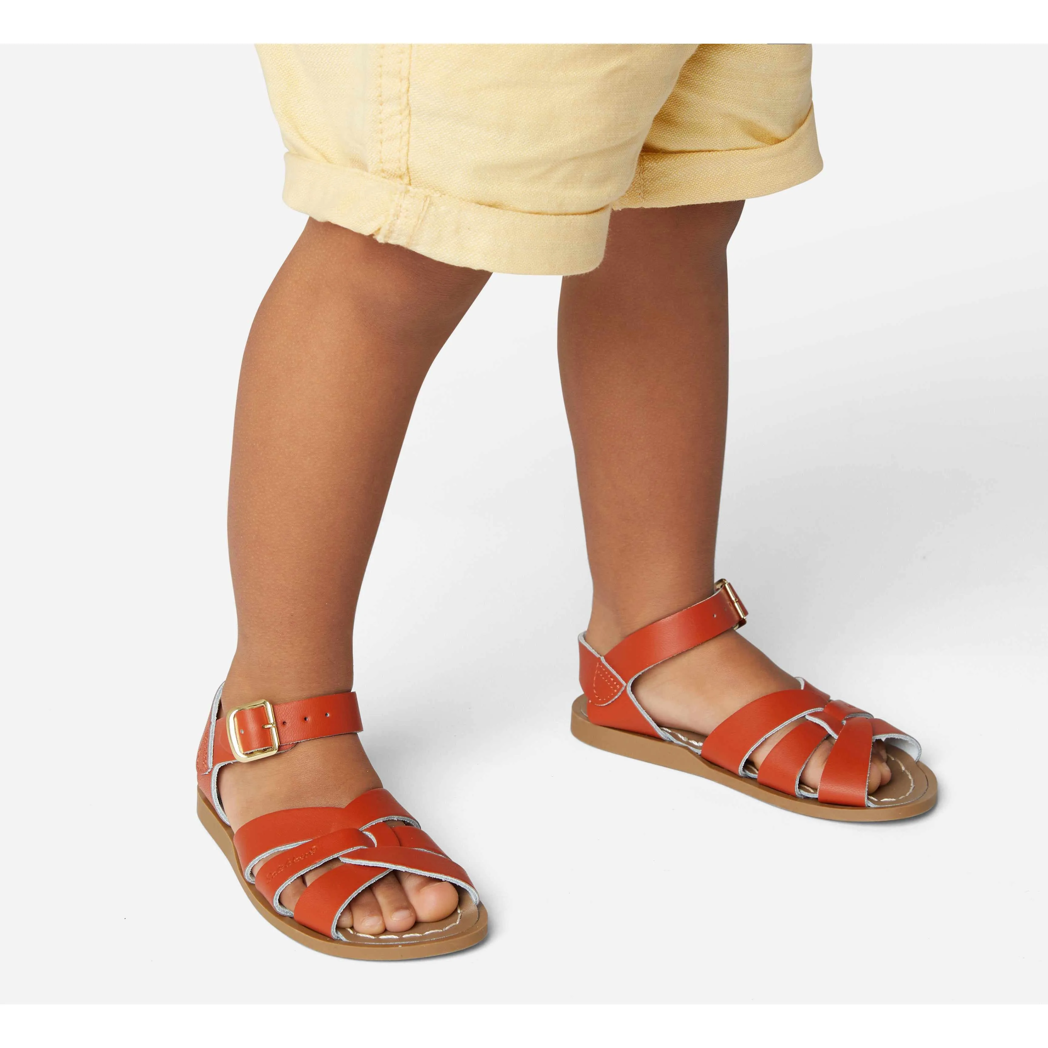 Saltwater Original Sandals - Paprika - Kids