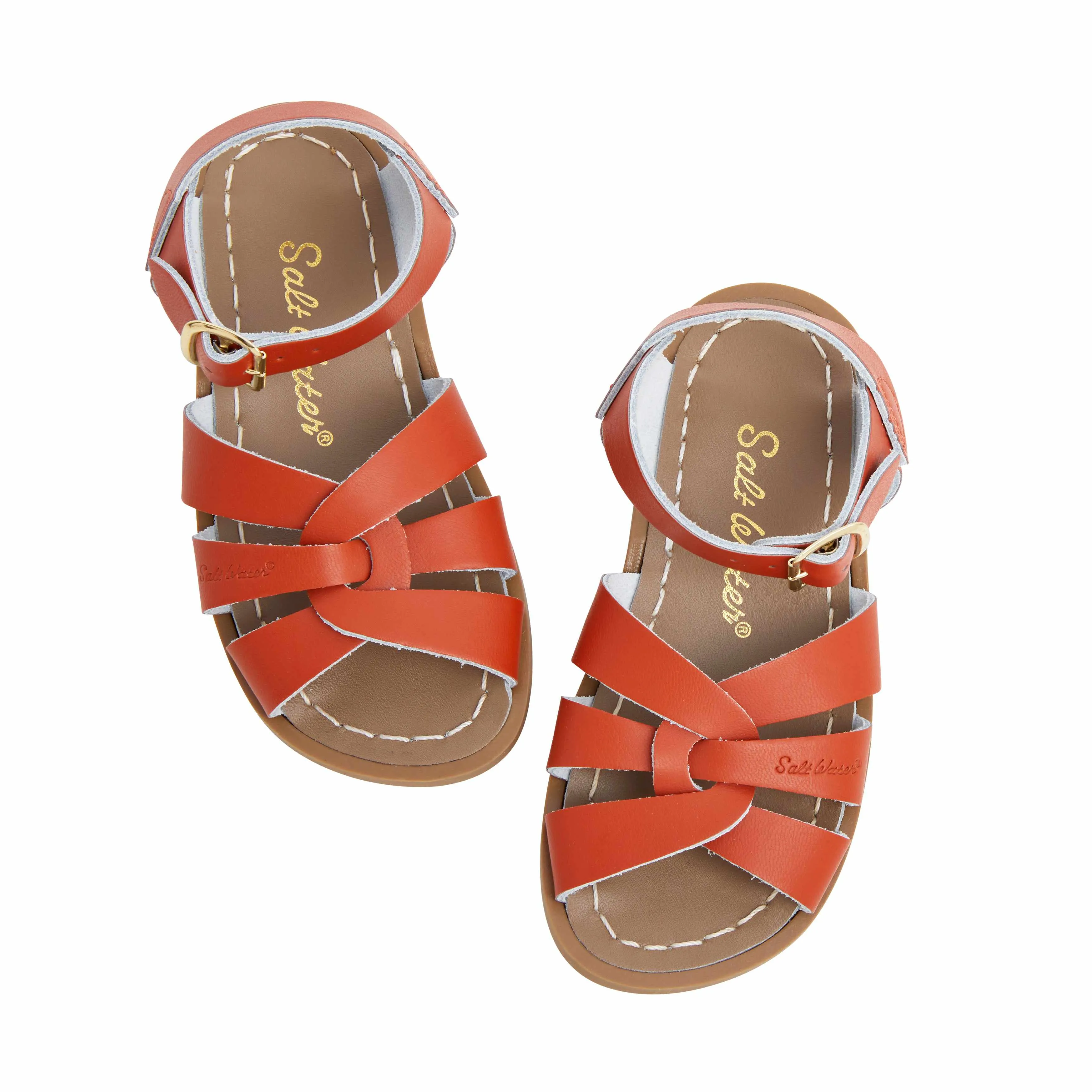 Saltwater Original Sandals - Paprika - Kids