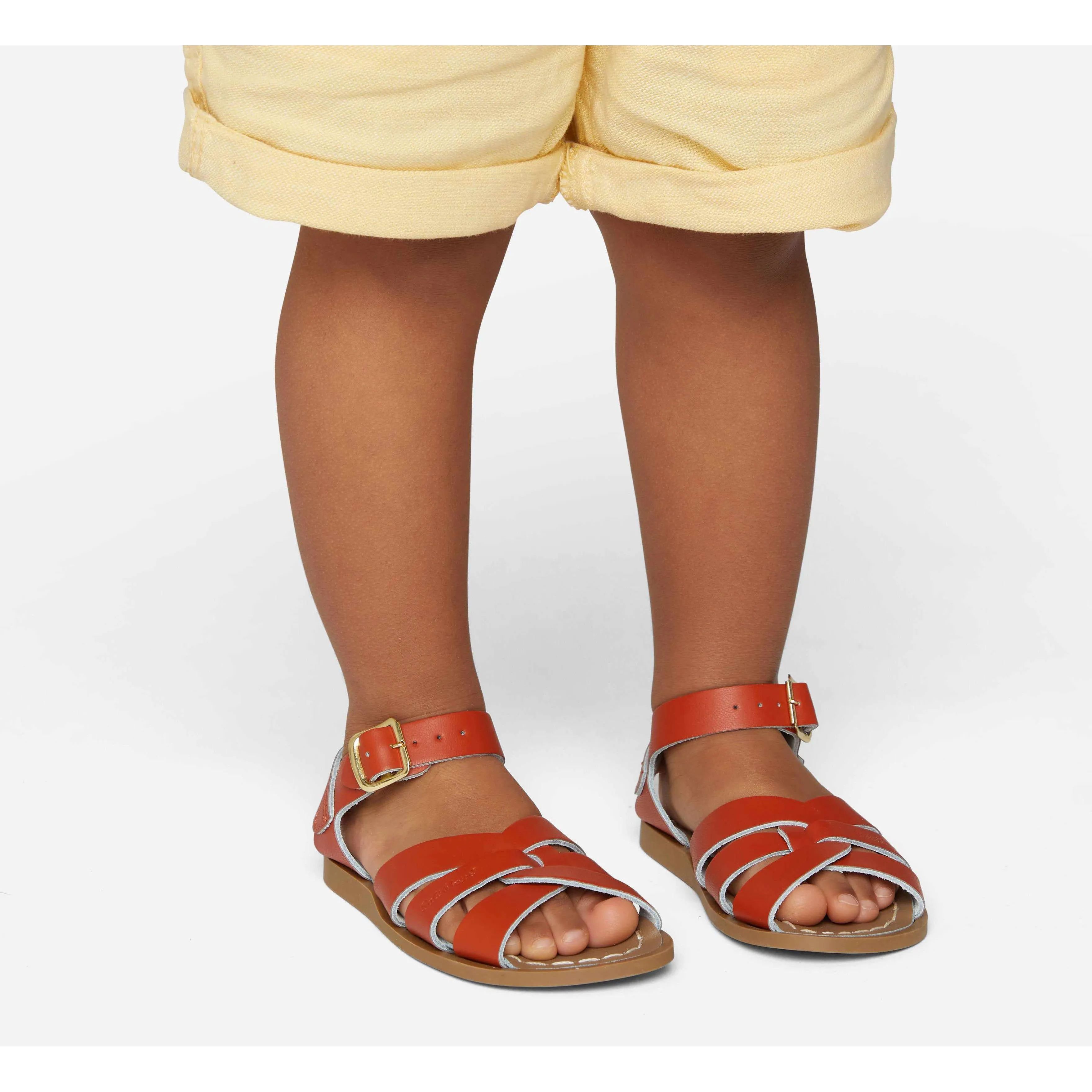 Saltwater Original Sandals - Paprika - Kids