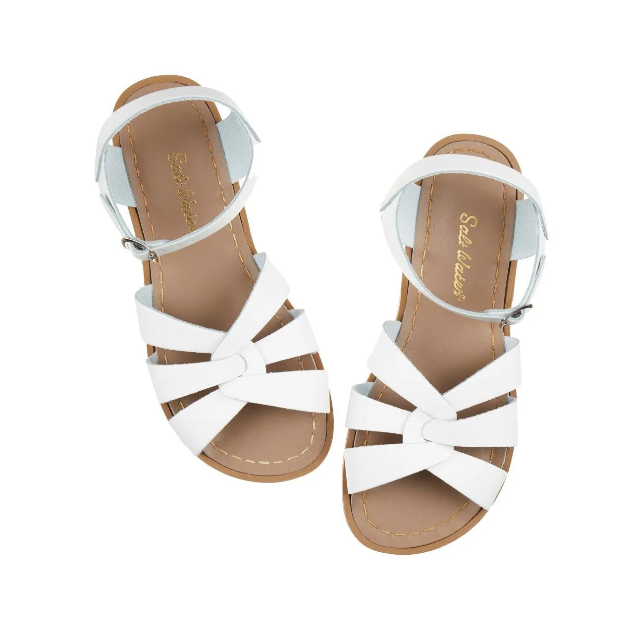 Saltwater Original Sandals - White - Kids