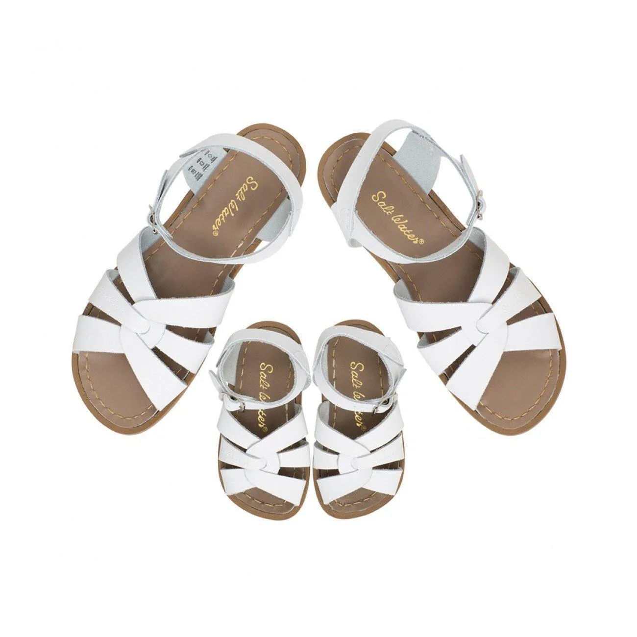 Saltwater Original Sandals - White - Kids