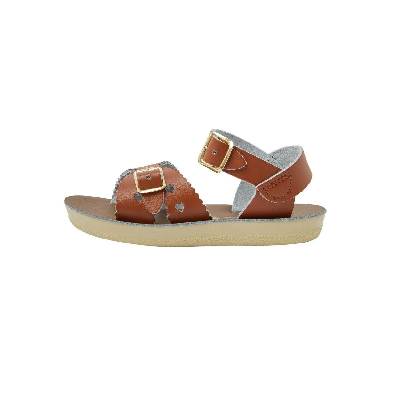 Saltwater Sweetheart Sandals - Tan - Kids