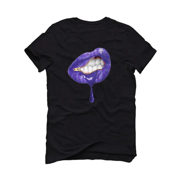 Serena Williams x Nike Air Force 1 Low "SWDC" Black T-Shirt (LIPS UNSEALED)