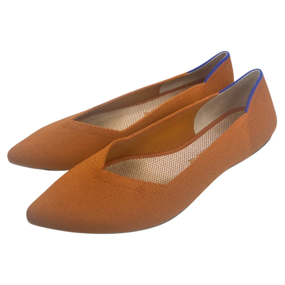 Shoes Flats By Rothys In Orange, Size: 6.5