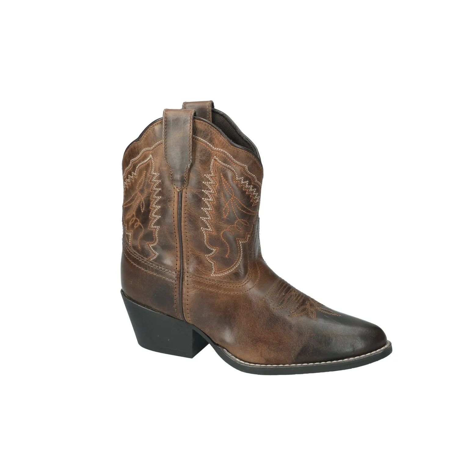 Smoky Mountain Boots Womens Daisy Brown Oil Leather Cowboy Boots