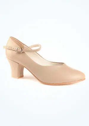 So Danca Character Shoe 2" - Tan