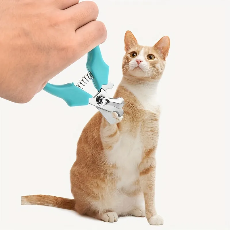 Stainless Steel Pet Nail Clipper Essential Cat Grooming Tool