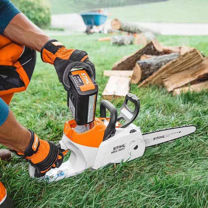 Stihl | MSA 160 C-B Battery-Powered Chainsaw | 12" bar w/ AP 300 S Battery & AL 301 Charger (MSA160-AP300S-AL301-COMBO)