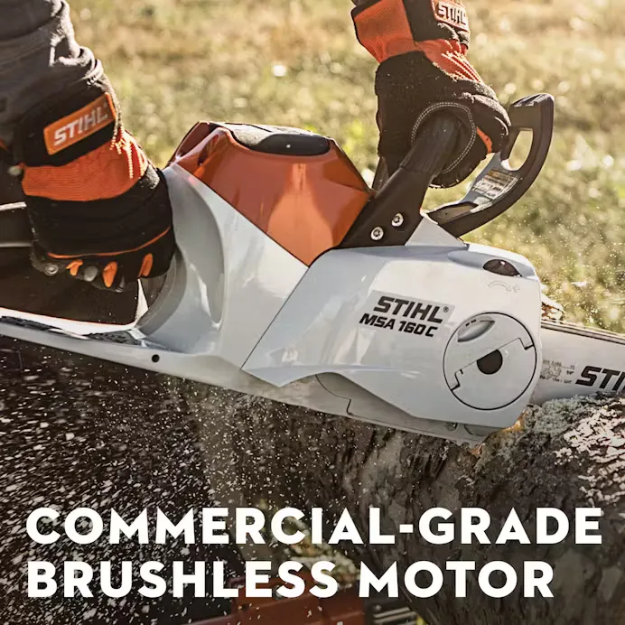 Stihl | MSA 160 C-B Battery-Powered Chainsaw | 12" bar w/ AP 300 S Battery & AL 301 Charger (MSA160-AP300S-AL301-COMBO)