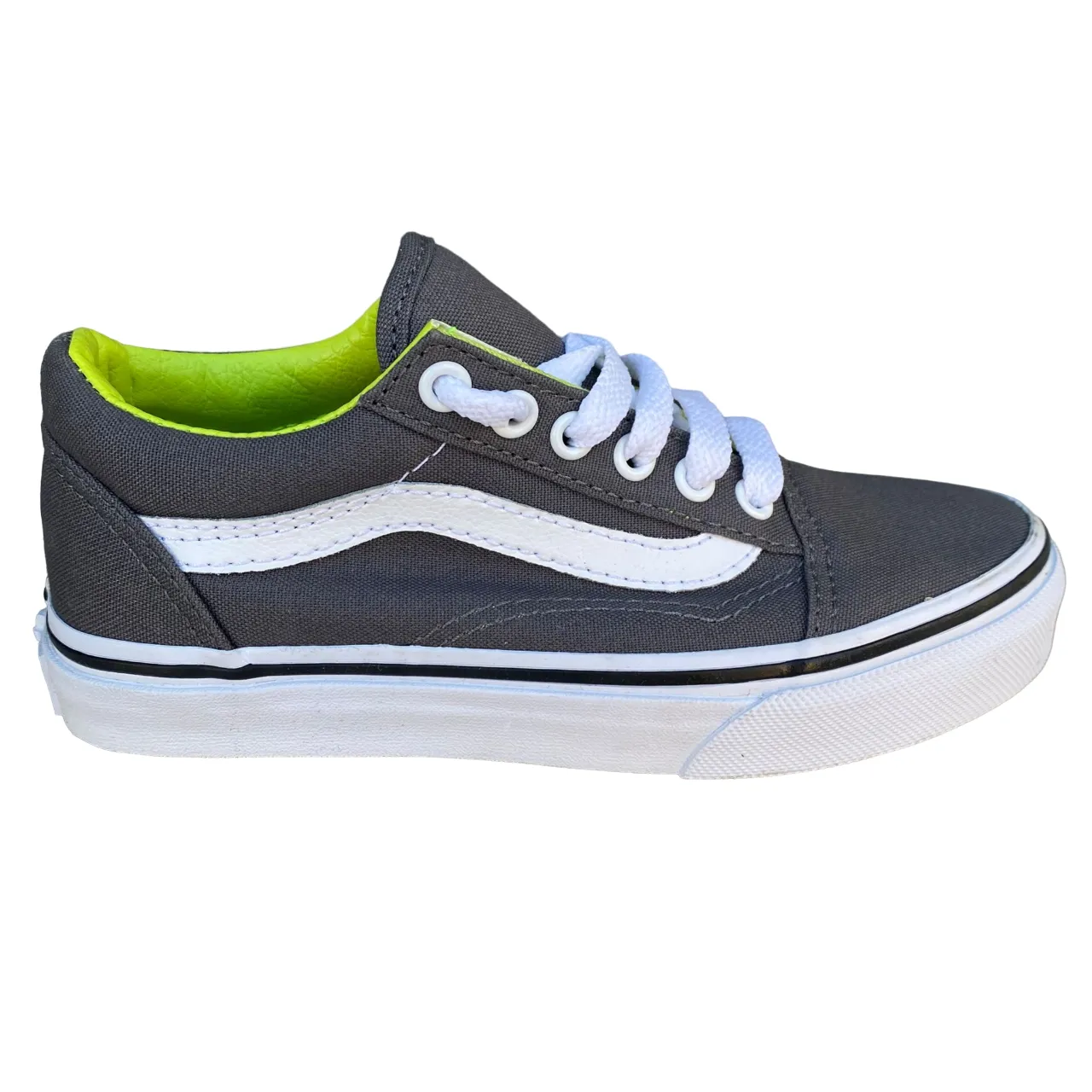 Vans scarpa sneakers da bambino Old Skool VN000W9TIAN grigio