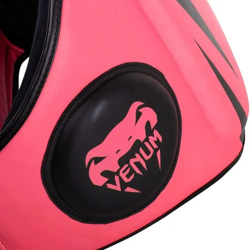 VENUM ELITE 03054 MUAY THAI BOXING MMA SPARRING BELLY PROTECTOR PAD Neo Pink Black